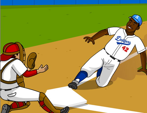 How to Draw Jackie Robinson for Kids 